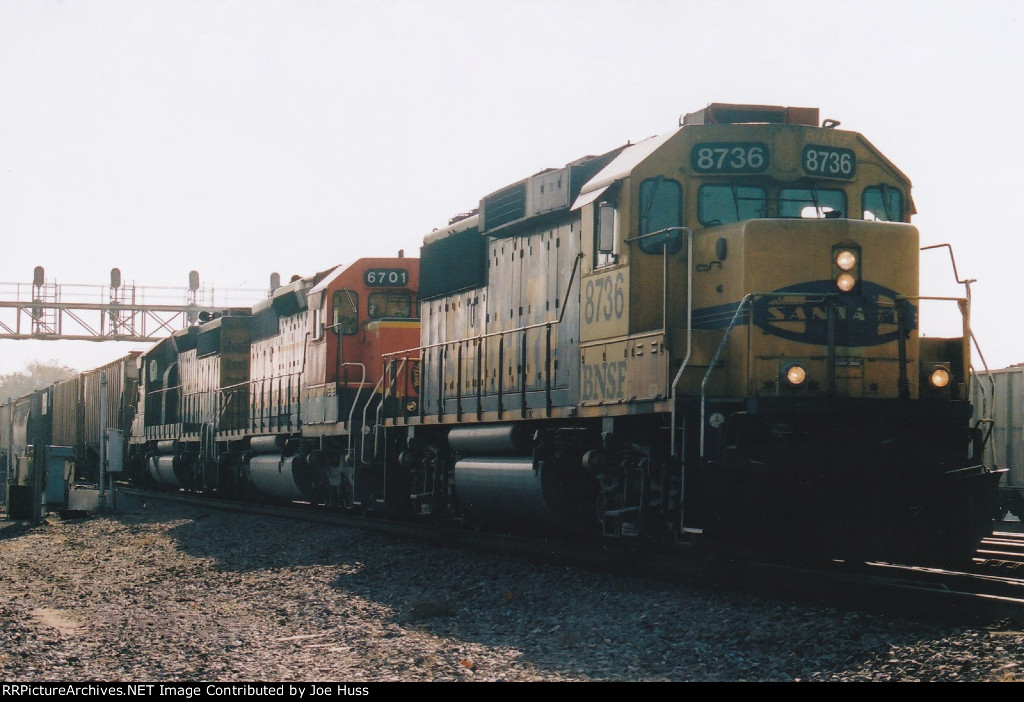 BNSF 8736 West